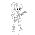 Mlp equestria girls coloring pages