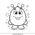Moshi monster coloring pages