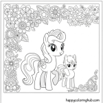 My little pony coloring sheet