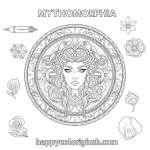 Mythomorphia coloring pages pdf download
