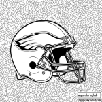 Philidelphia eagles coloring pages