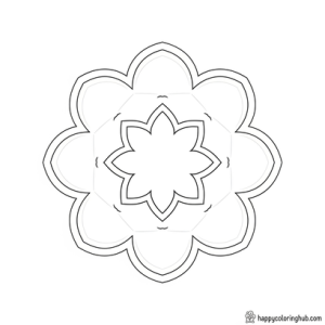 Printable mandala colouring pages