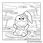 Sanrio coloring page