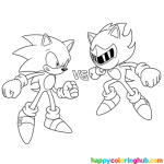 Sonic and the black knight coloring pages