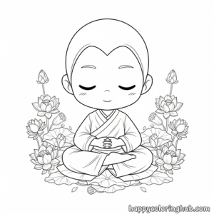 Stress management coloring pages
