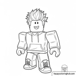 Super coloring pages roblox