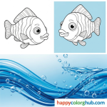 Teenage mutant ninja turtles coloring pages fishface
