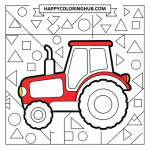 Tractor coloring pages you dont have to download