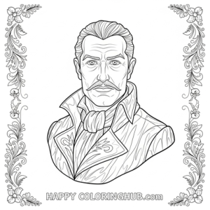 Van helsing coloring pages