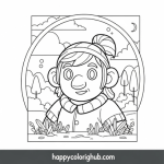 Villager coloring pages
