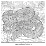 Zoo field trip coloring page