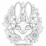 Zootopia free coloring pages