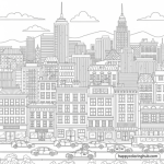 Continuum coloring page