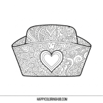 Nurse appreciation coloring page