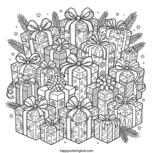 Hanukkah coloring page