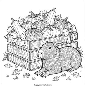 Zoos christmas coloring page for seniors