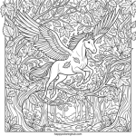 Pegasus coloring page
