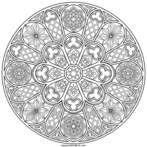 Preacher coloring page
