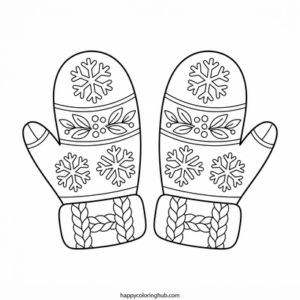 Valentines love coloring page